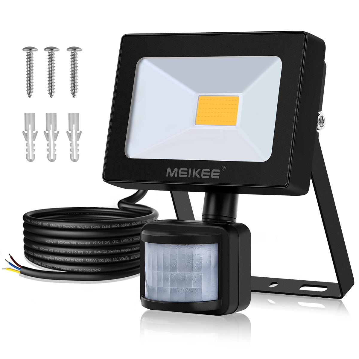 MEIKEE Security Lights with Motion Sensor 10W