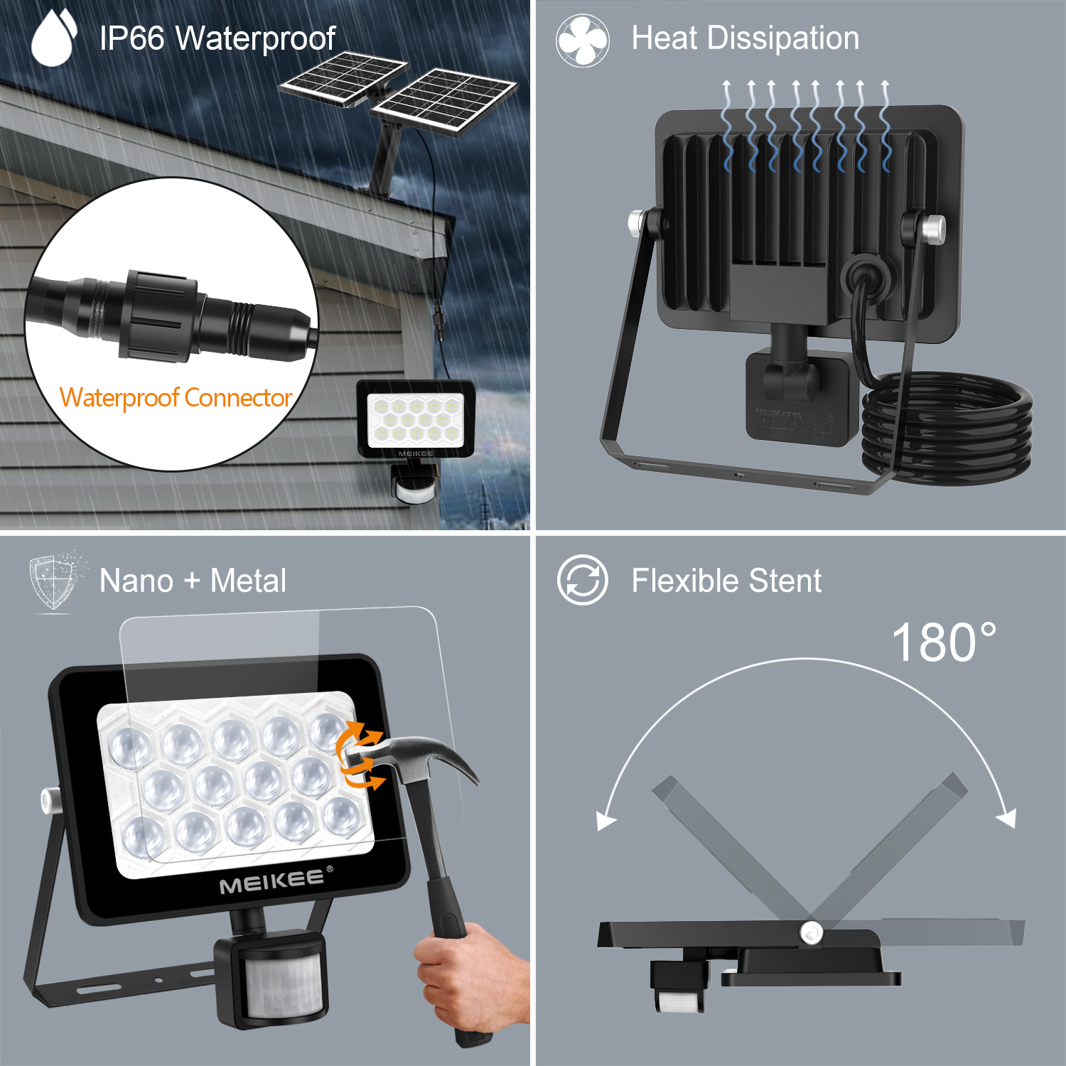 Meikee solar lights deals